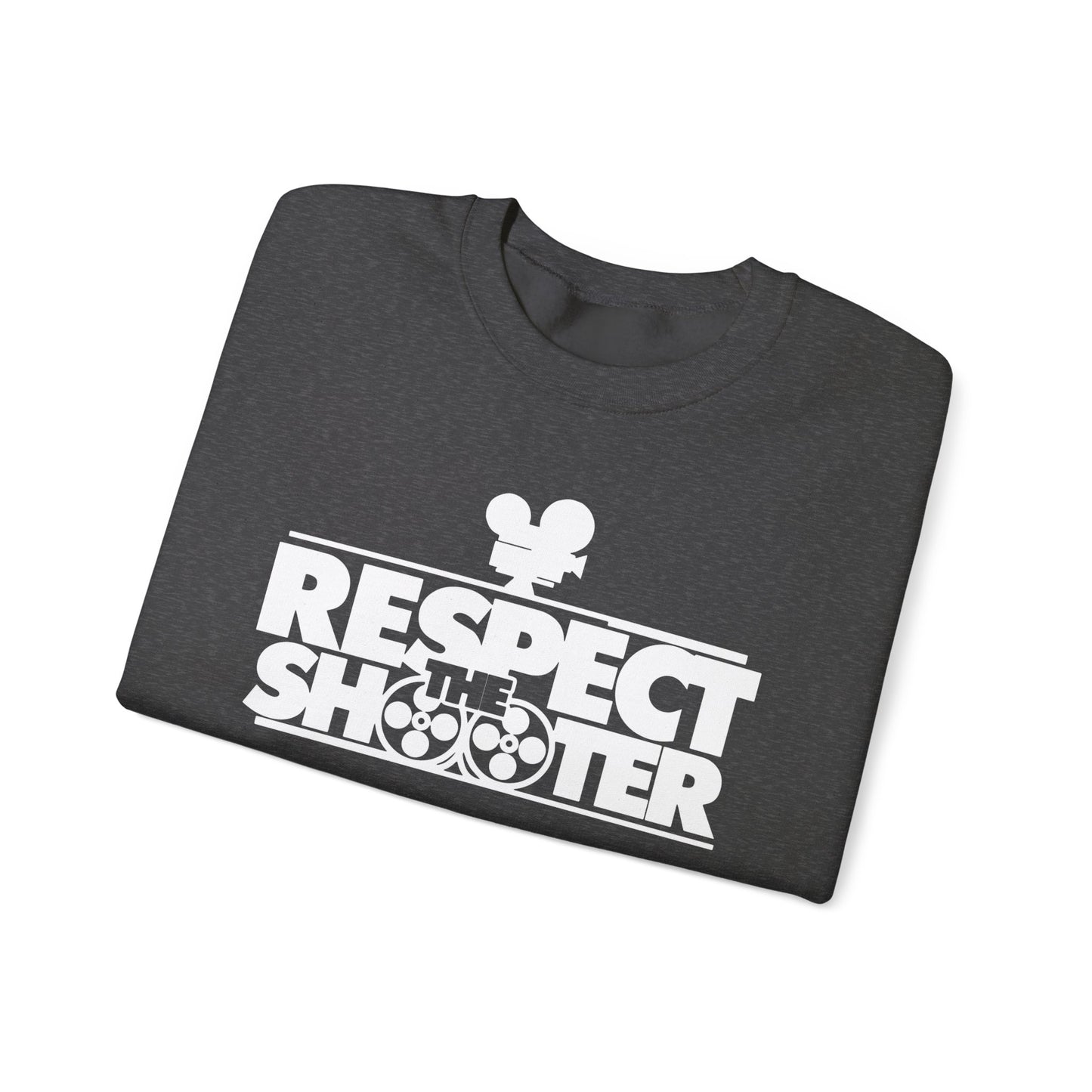 Respect The Shooter Unisex Heavy Blend™ Crewneck Sweatshirt