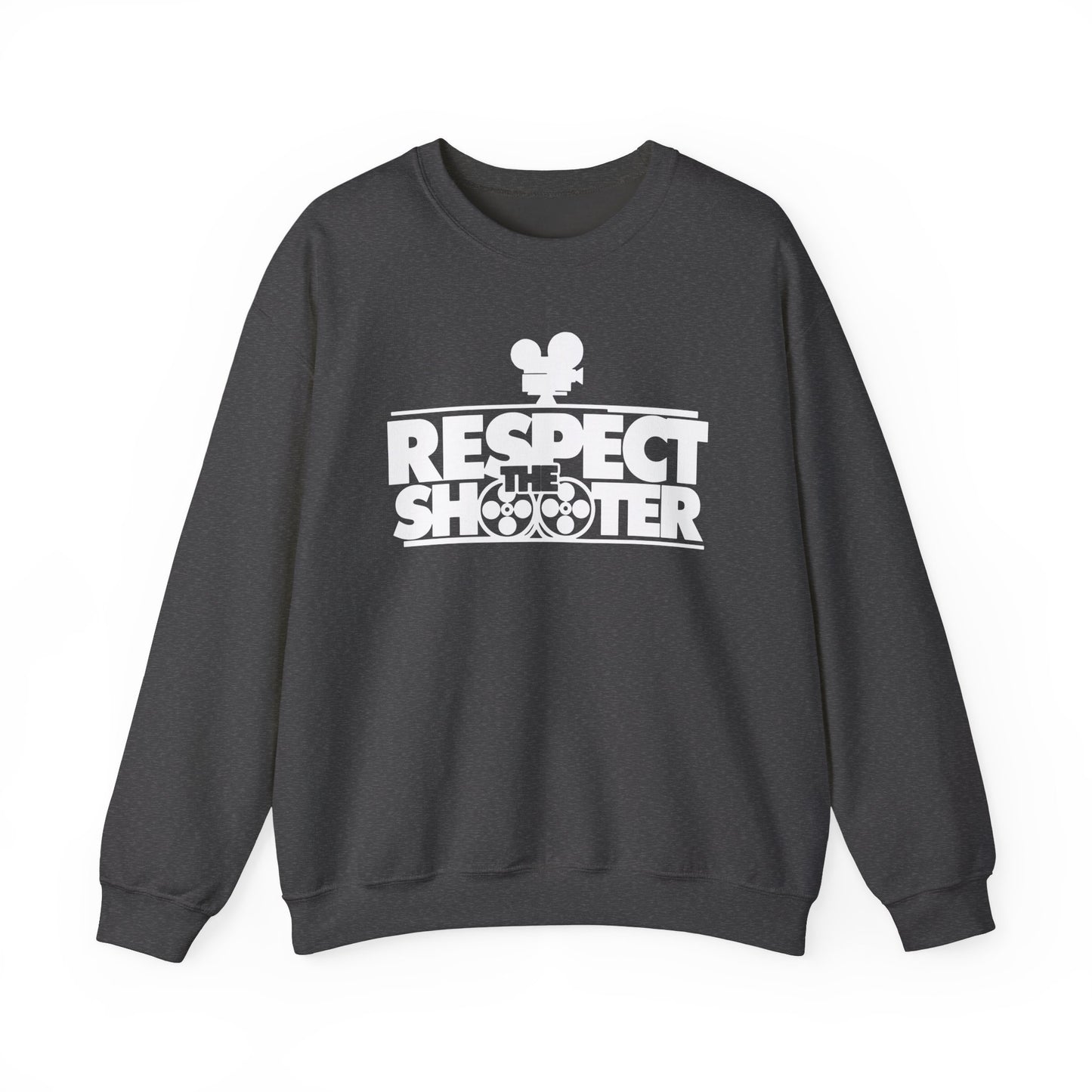 Respect The Shooter Unisex Heavy Blend™ Crewneck Sweatshirt