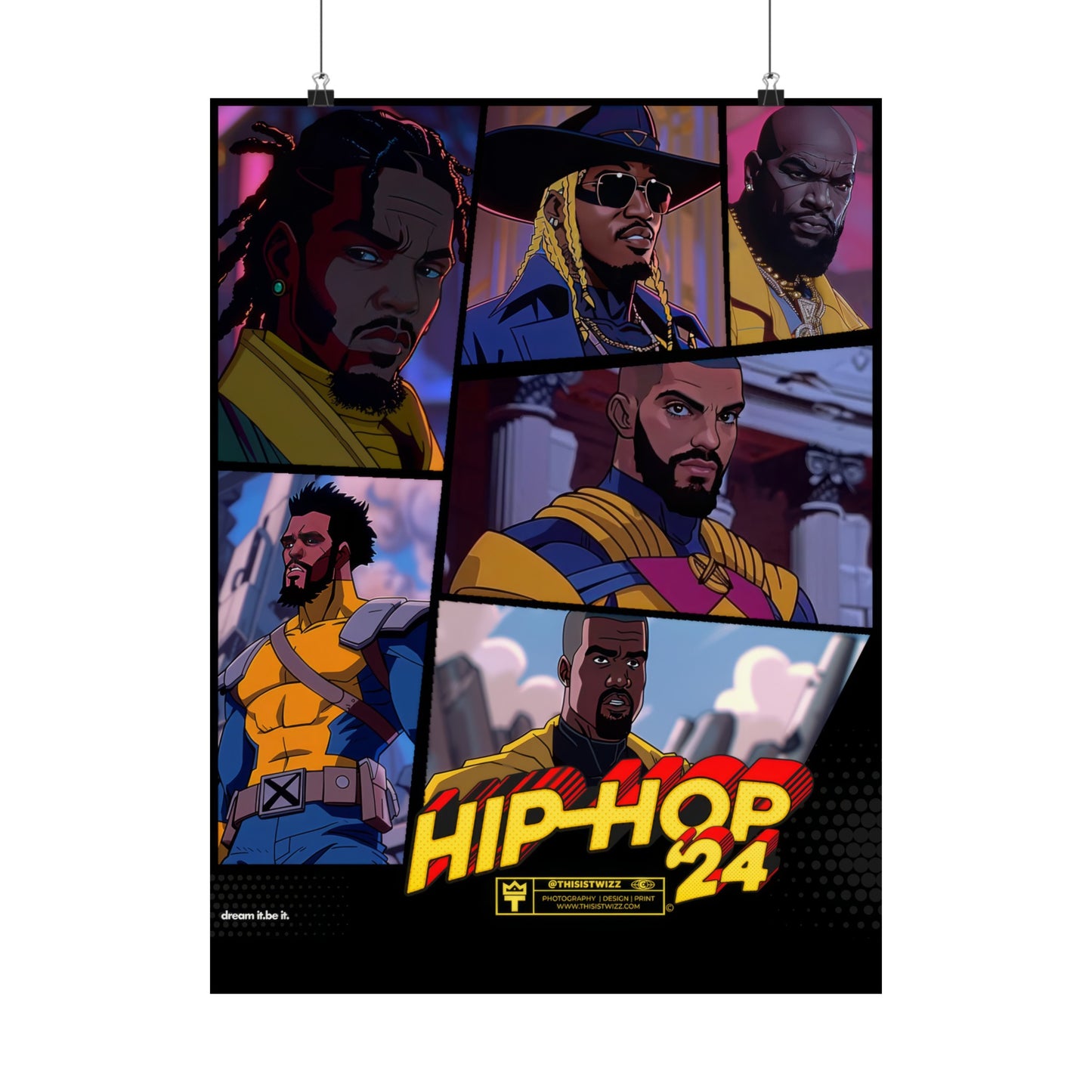 HIP-HOP '24 Episode 1 Matte Vertical Poster