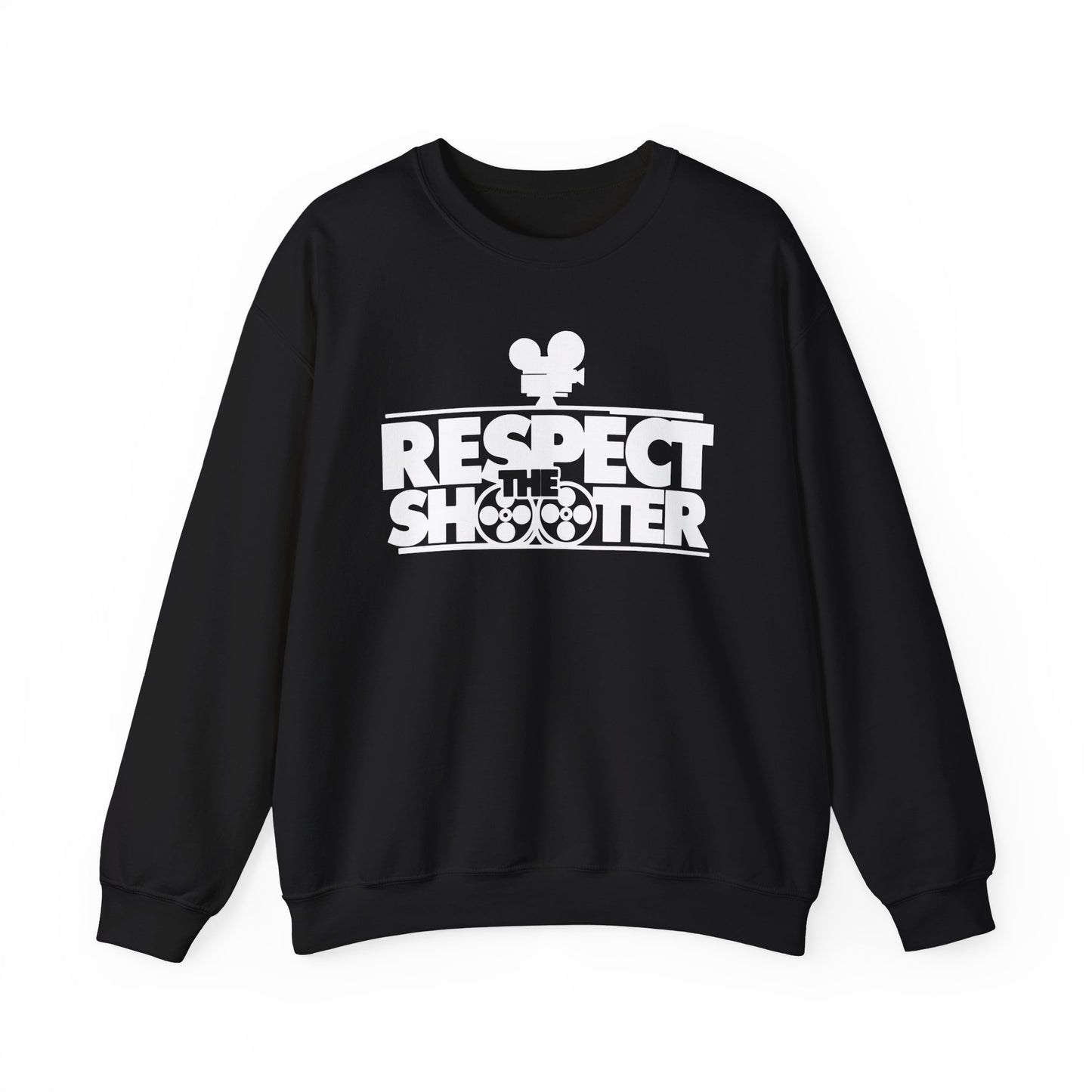 Respect The Shooter Unisex Heavy Blend™ Crewneck Sweatshirt