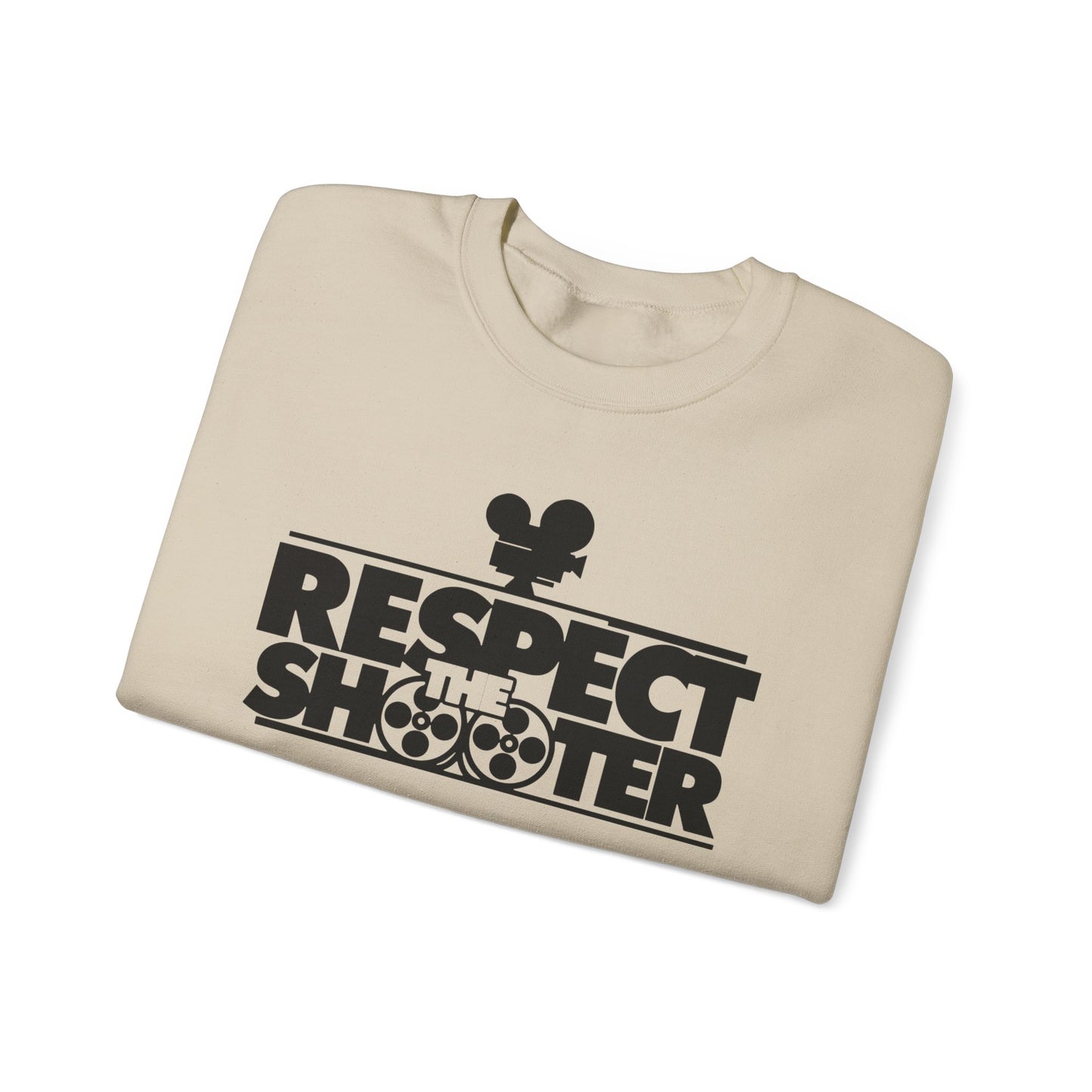 Respect The Shooter Unisex Heavy Blend™ Crewneck Sweatshirt