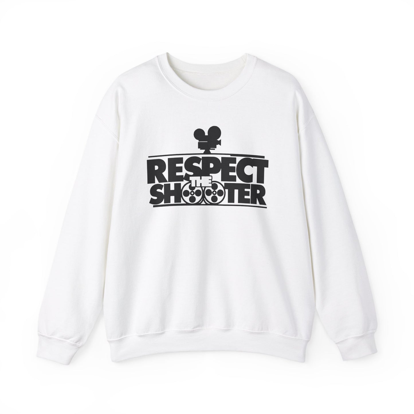 Respect The Shooter Unisex Heavy Blend™ Crewneck Sweatshirt
