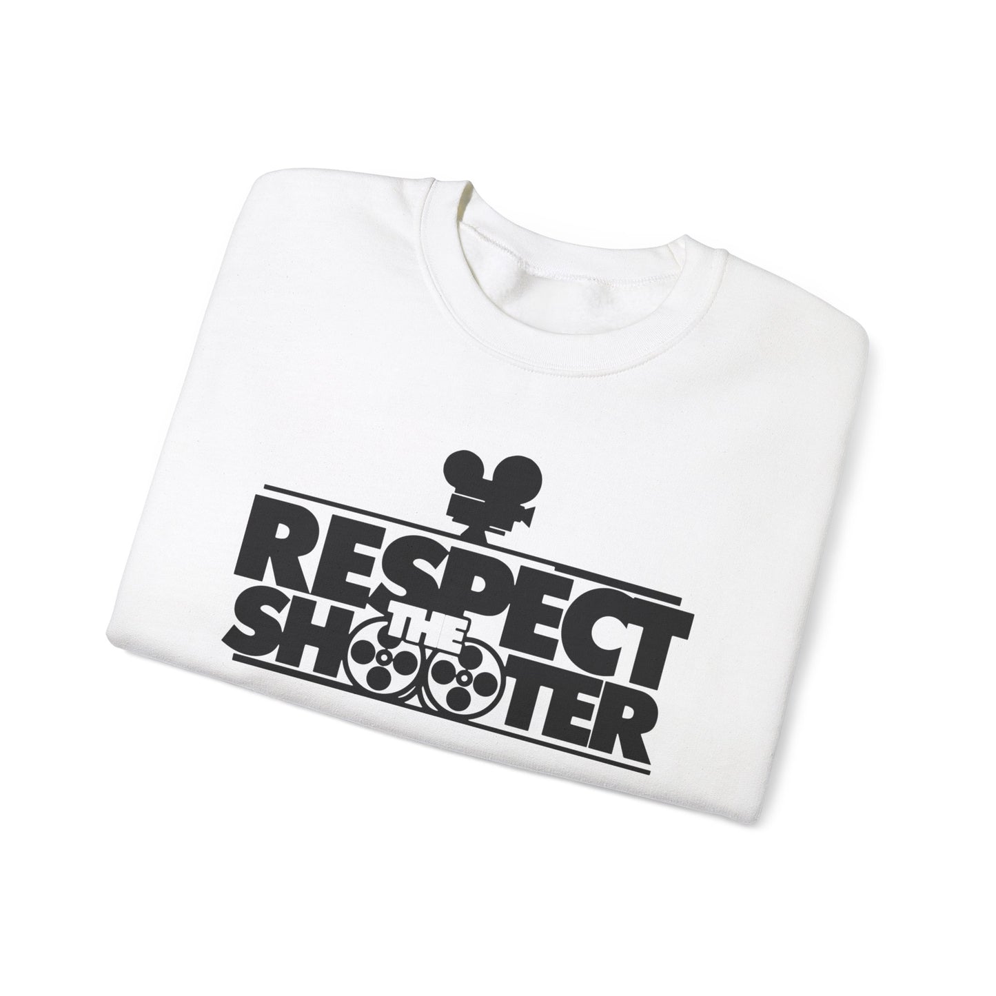 Respect The Shooter Unisex Heavy Blend™ Crewneck Sweatshirt