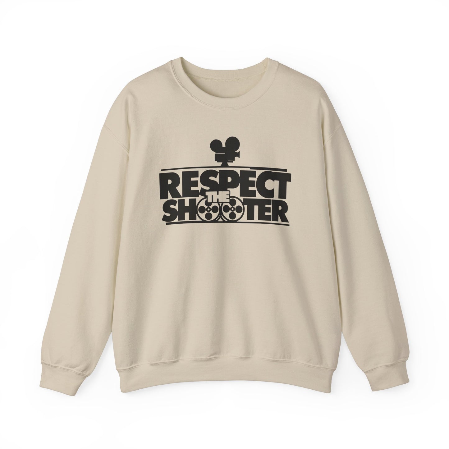 Respect The Shooter Unisex Heavy Blend™ Crewneck Sweatshirt