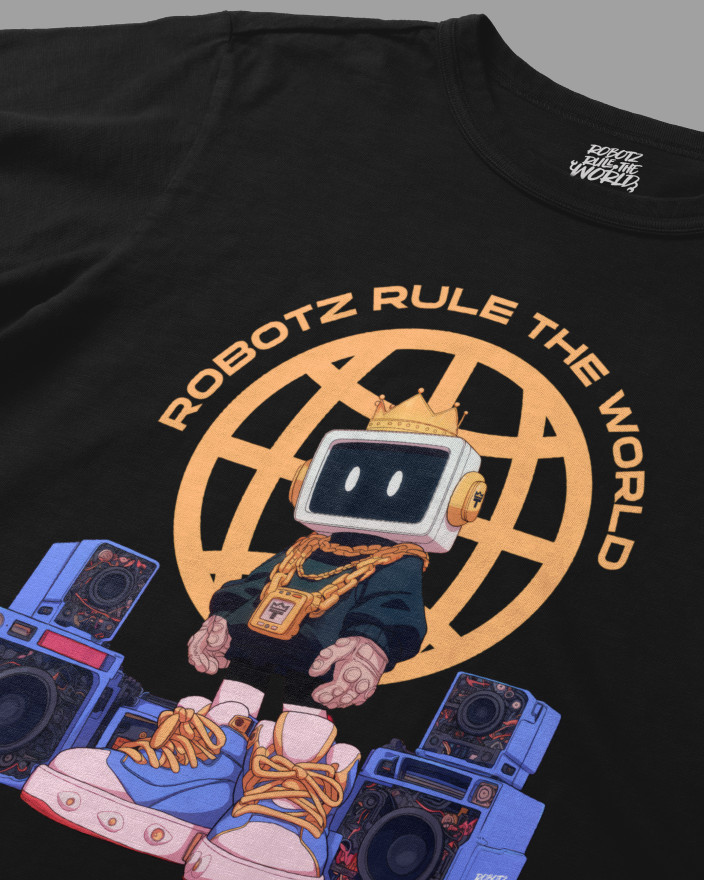 RobotzRuleTheWorld KING - T-Shirt