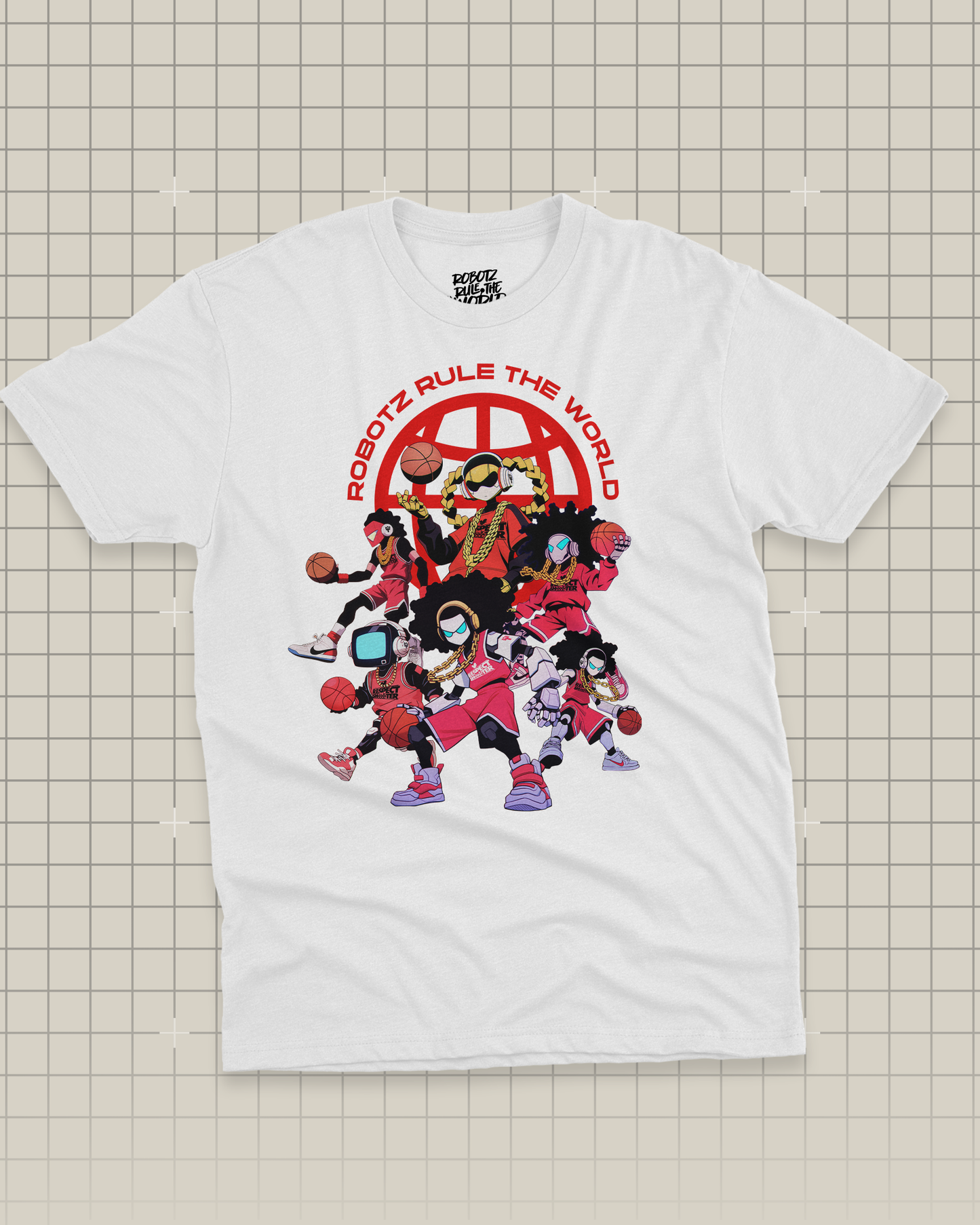 RobotzRuleTheWorld #004 T-Shirt