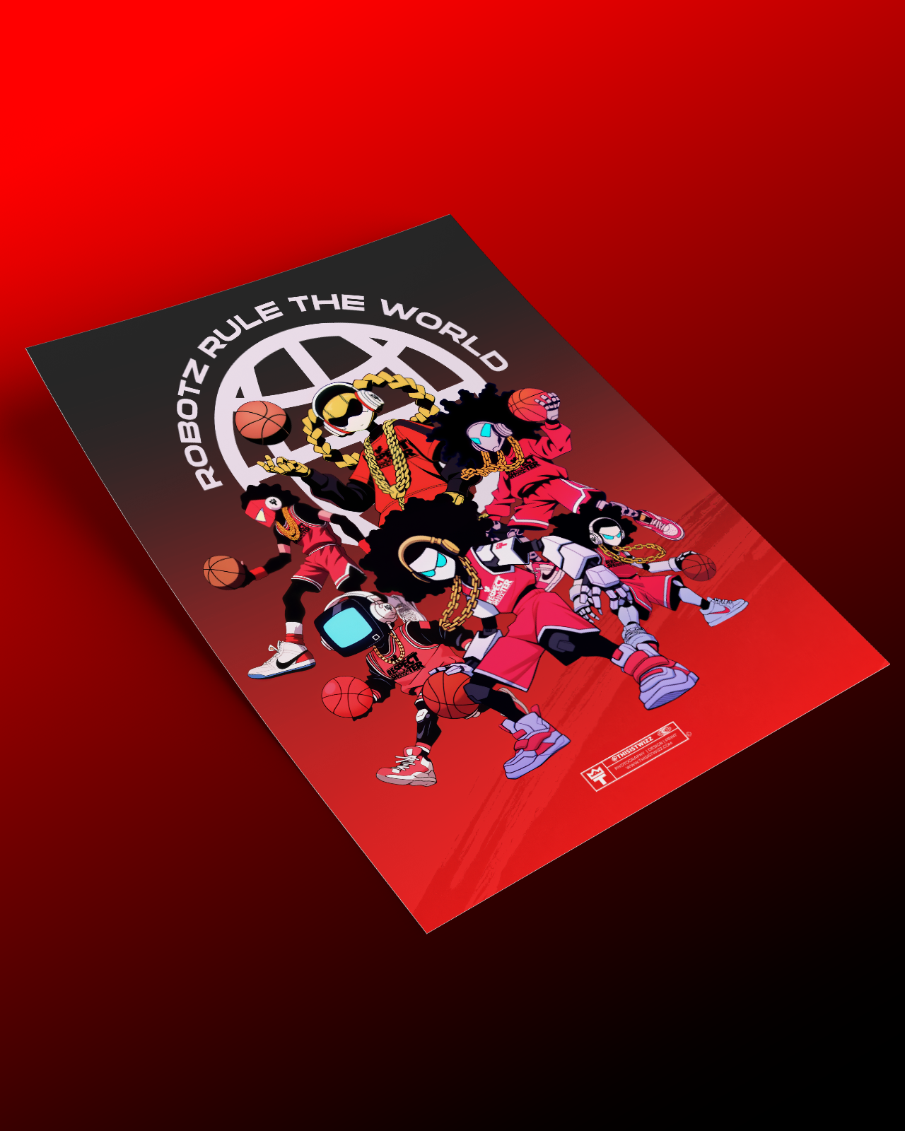 RobotzRuleTheWorld #004 - Poster