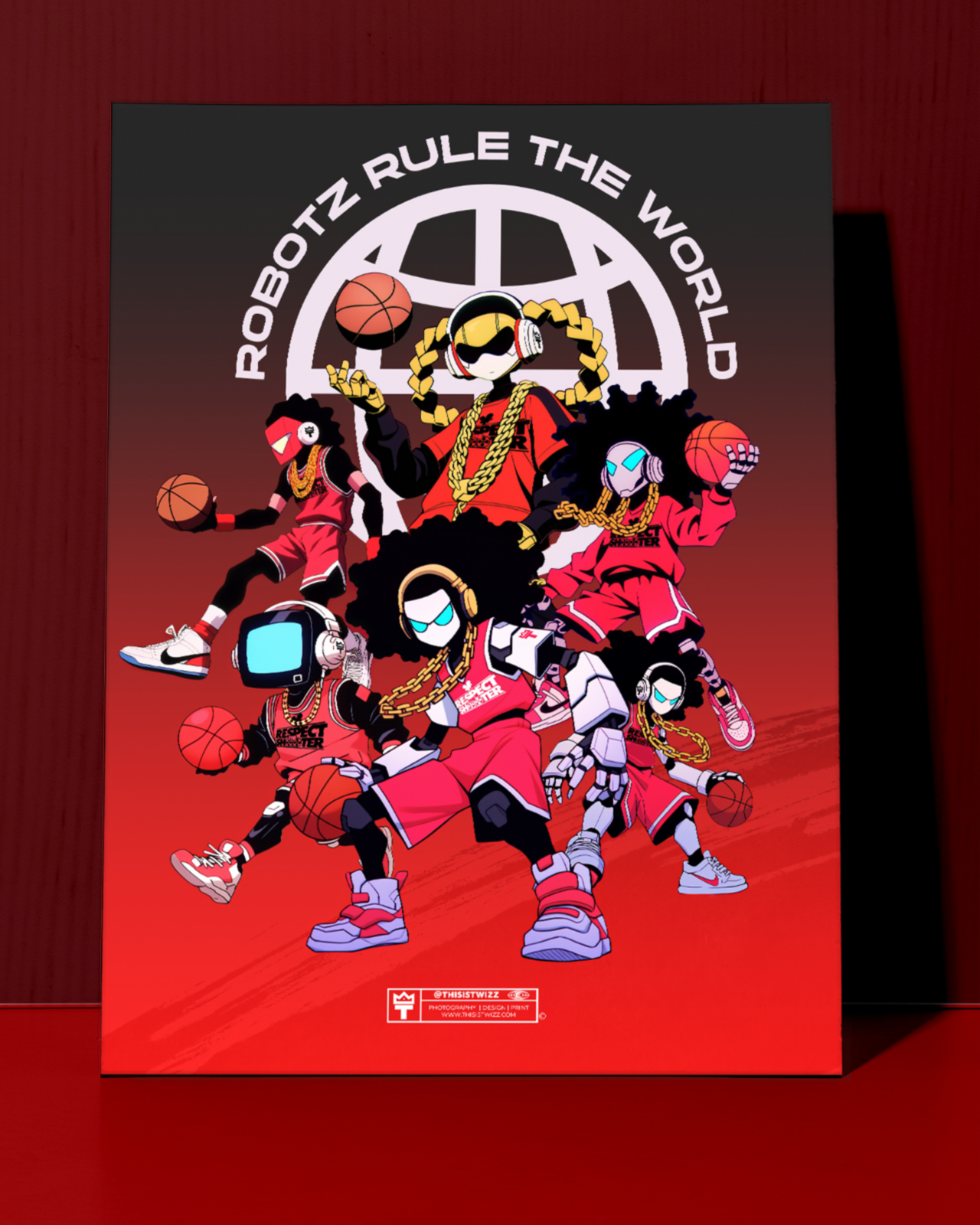 RobotzRuleTheWorld #004 - Poster