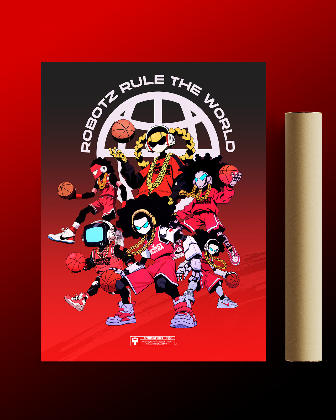 RobotzRuleTheWorld #004 - Poster