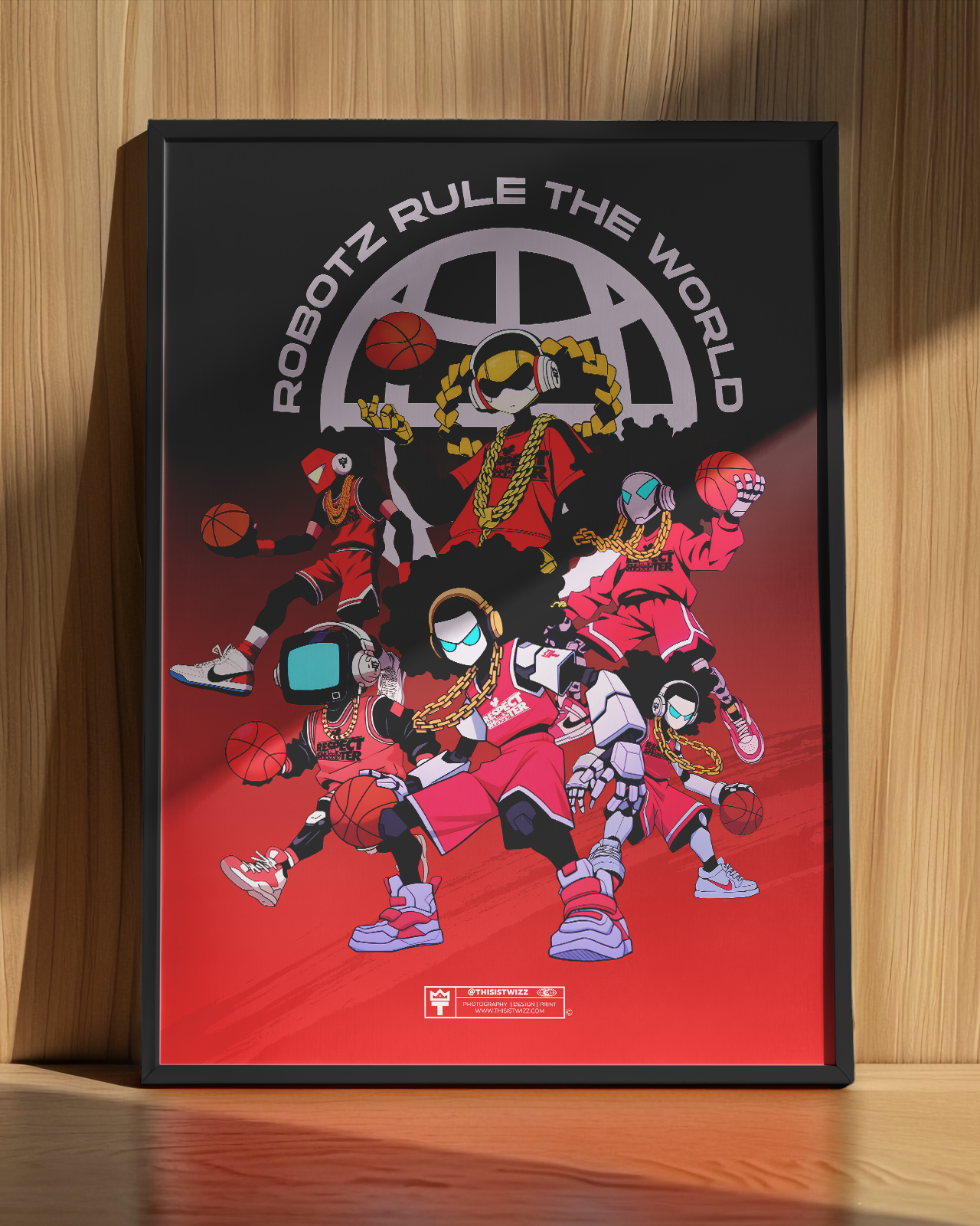 RobotzRuleTheWorld #004 - Poster