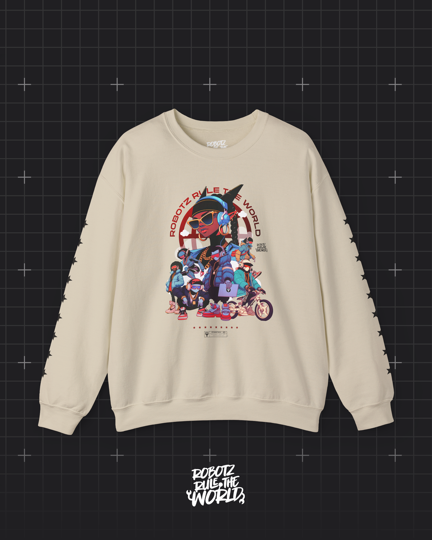 Robotz Rule The World Sweatshirt #002