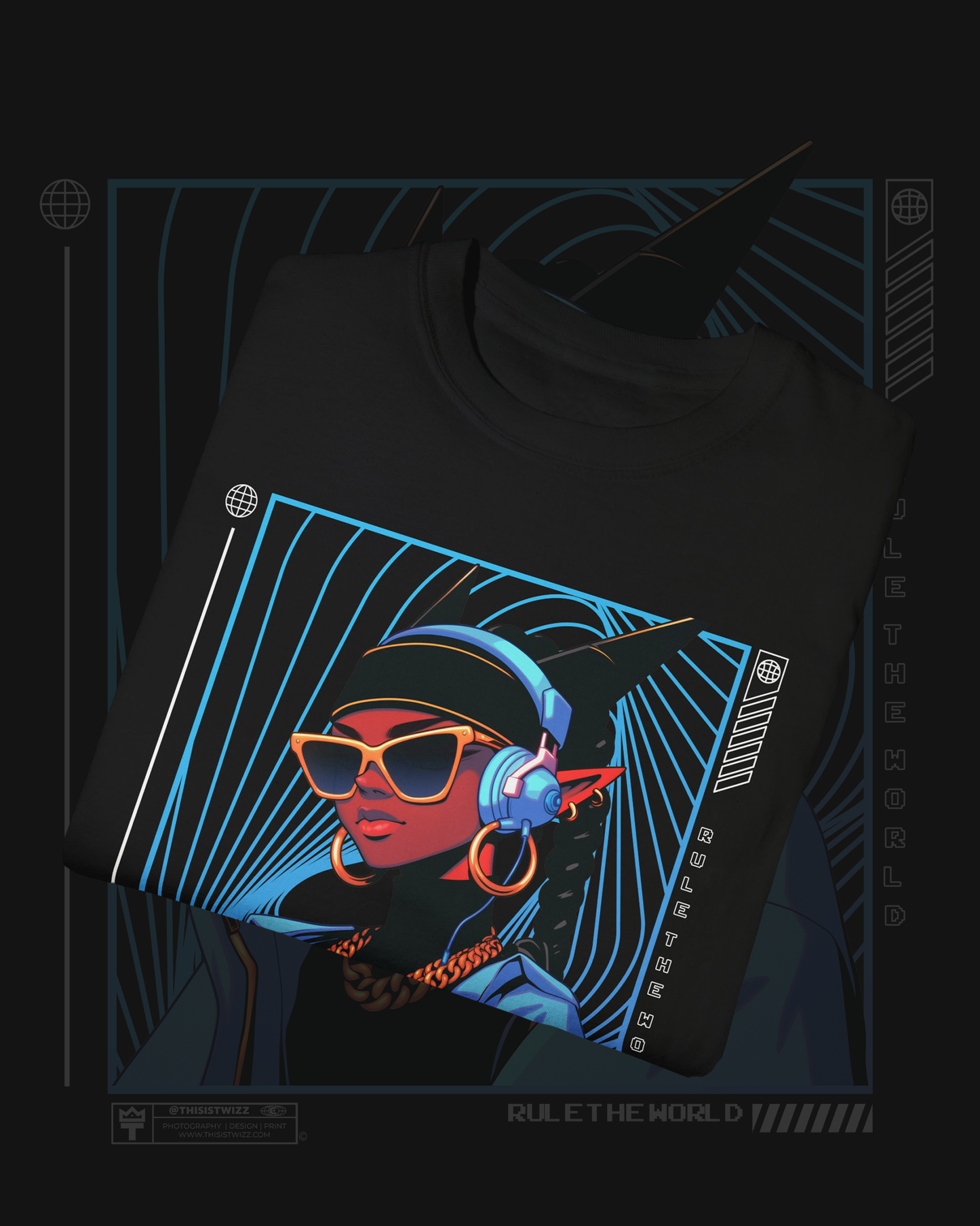 Robotz Rule The World T-Shirt #001