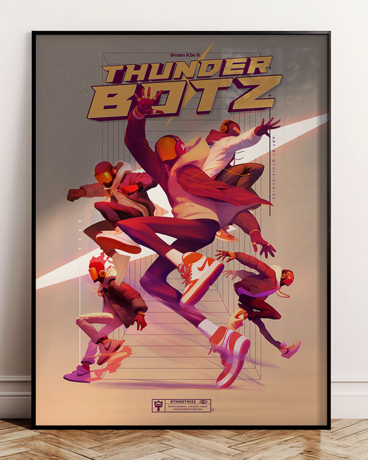 ThunderBotz ā”: Energy & Motion Poster #001