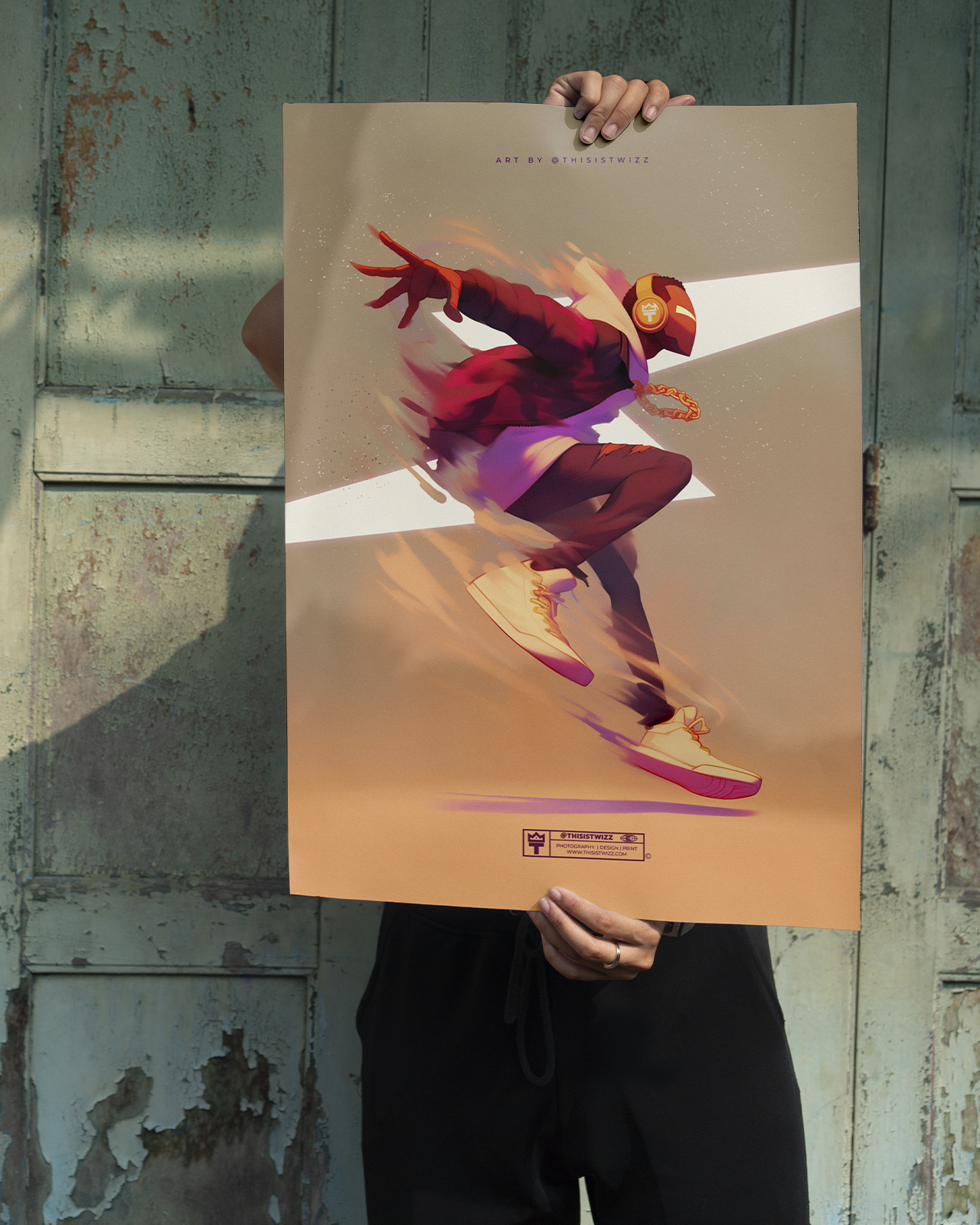 ThunderBotz ⚡: Energy & Motion Poster #003