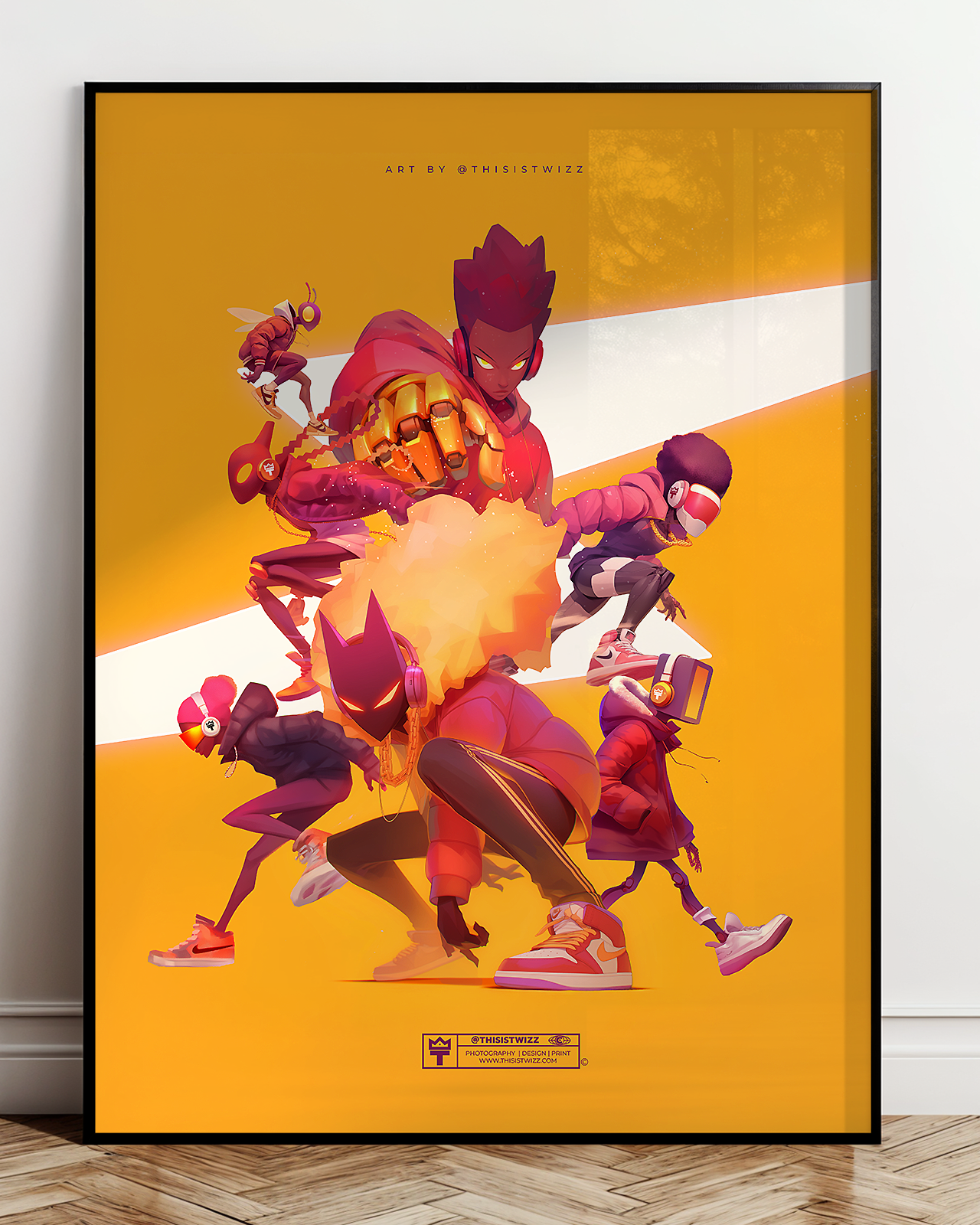 ThunderBotz ⚡: Energy & Motion Poster #004