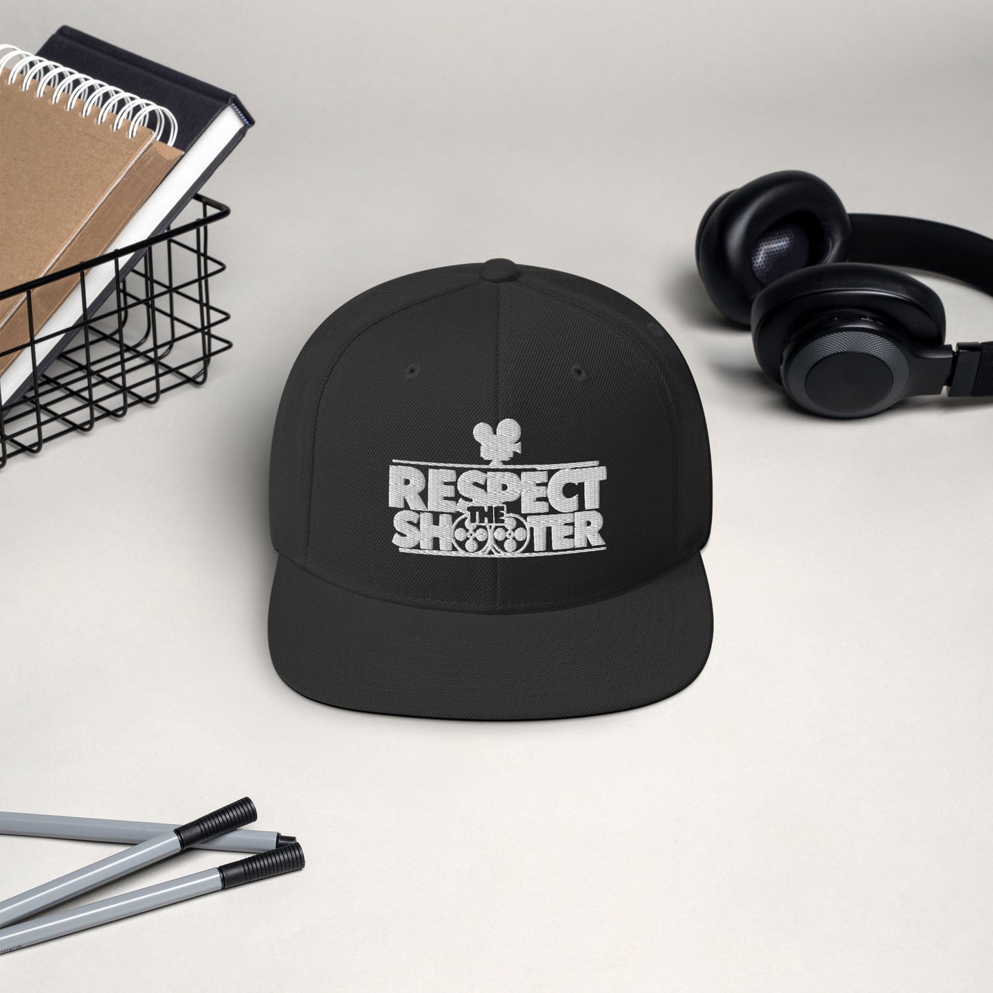 Respect The Shooter Snapback Hat