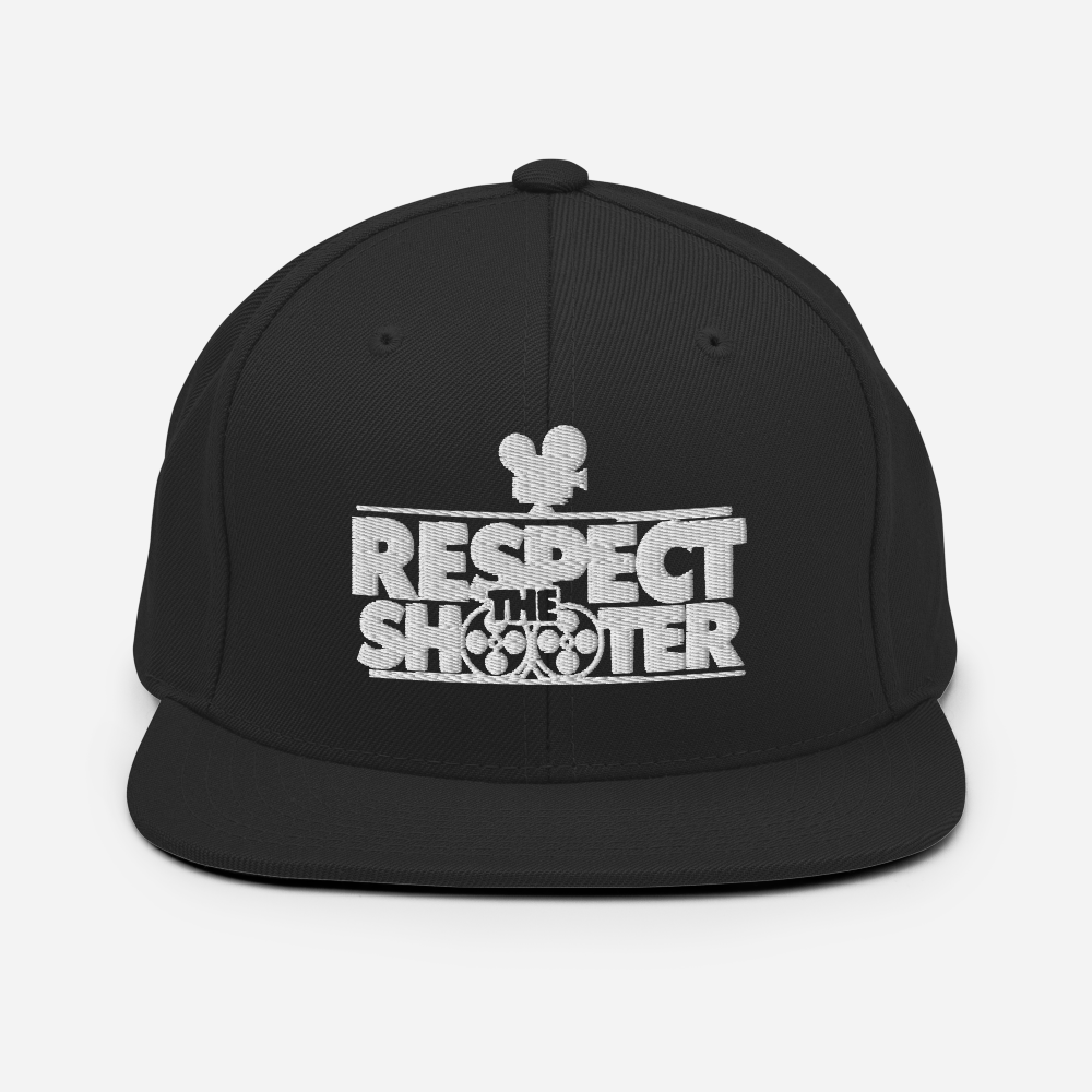 Respect The Shooter Snapback Hat