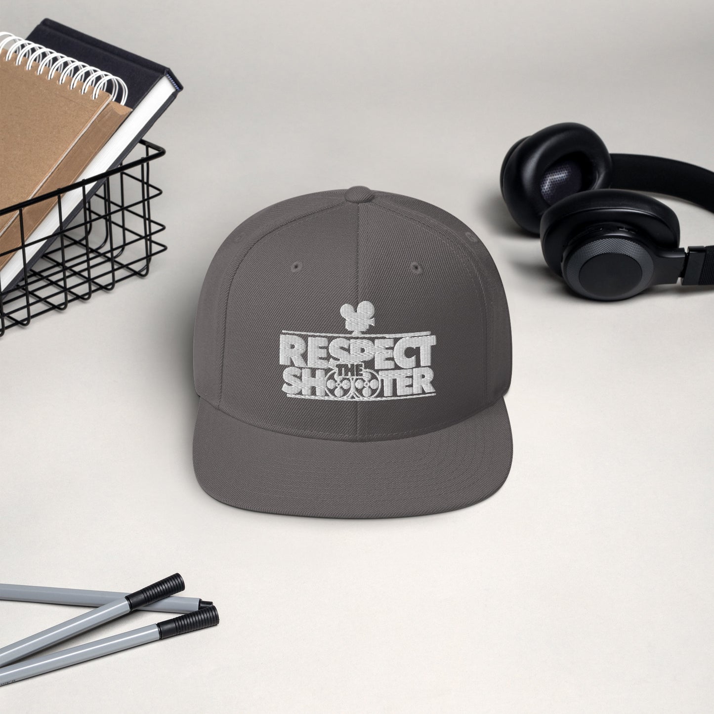 Respect The Shooter Snapback Hat