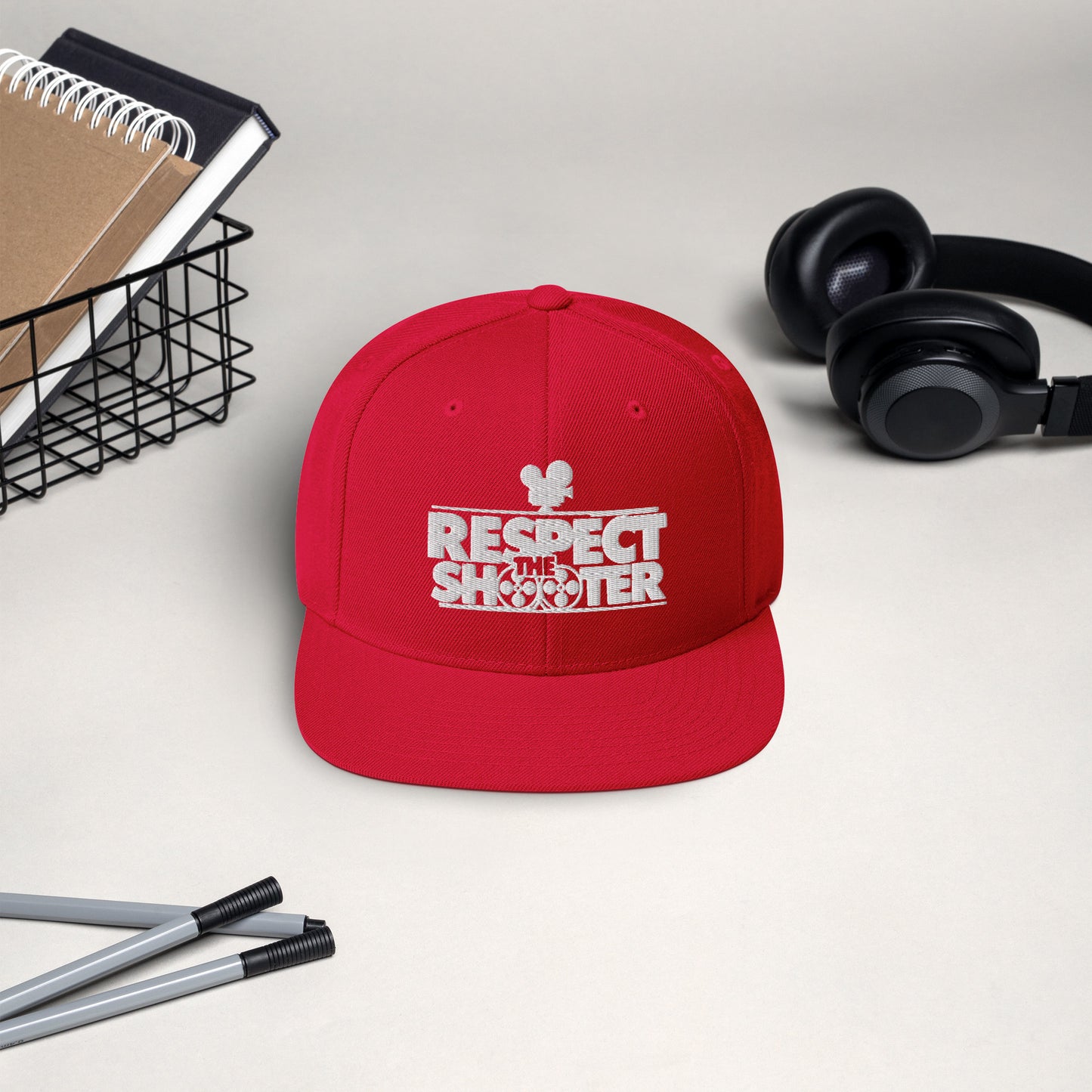 Respect The Shooter Snapback Hat