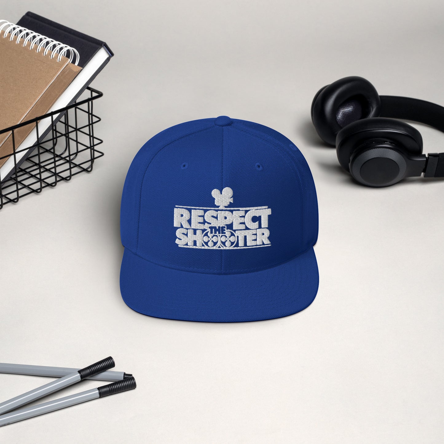 Respect The Shooter Snapback Hat