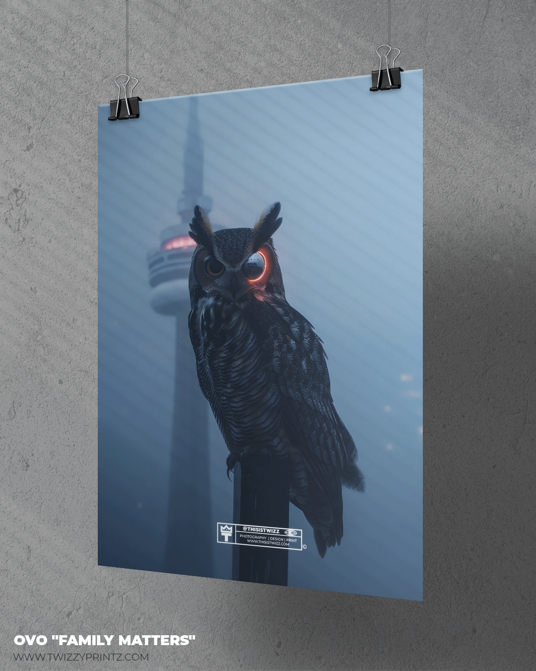 OVO "Family Matters" Matte Vertical Poster
