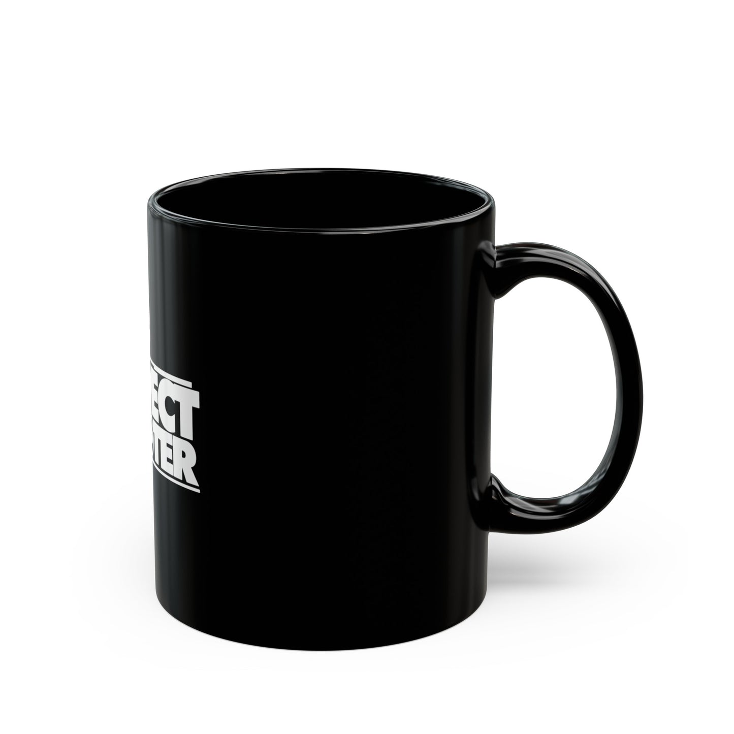 RESPECT THE SHOOTER Black Glossy Mug (11oz)