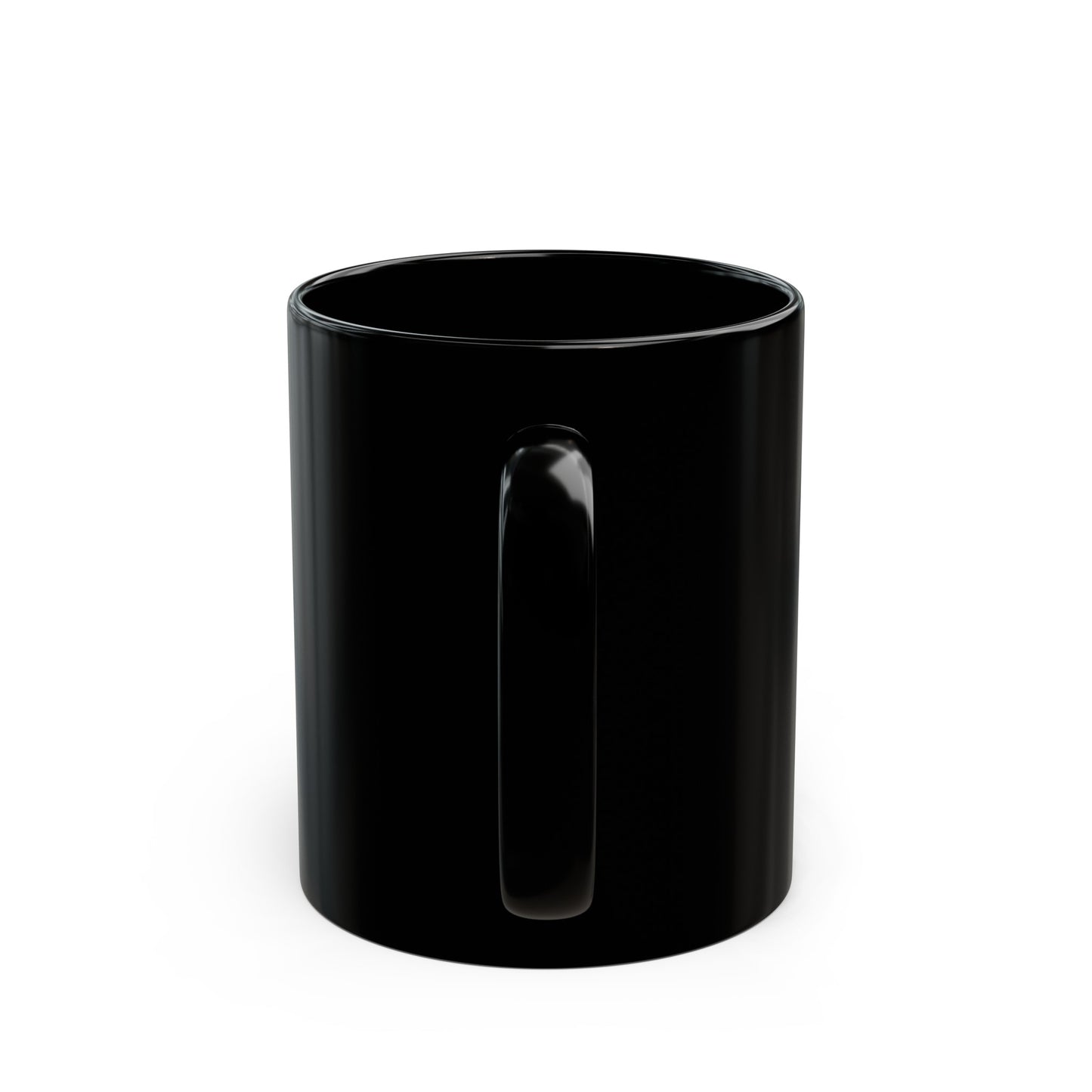 RESPECT THE SHOOTER Black Glossy Mug (11oz)