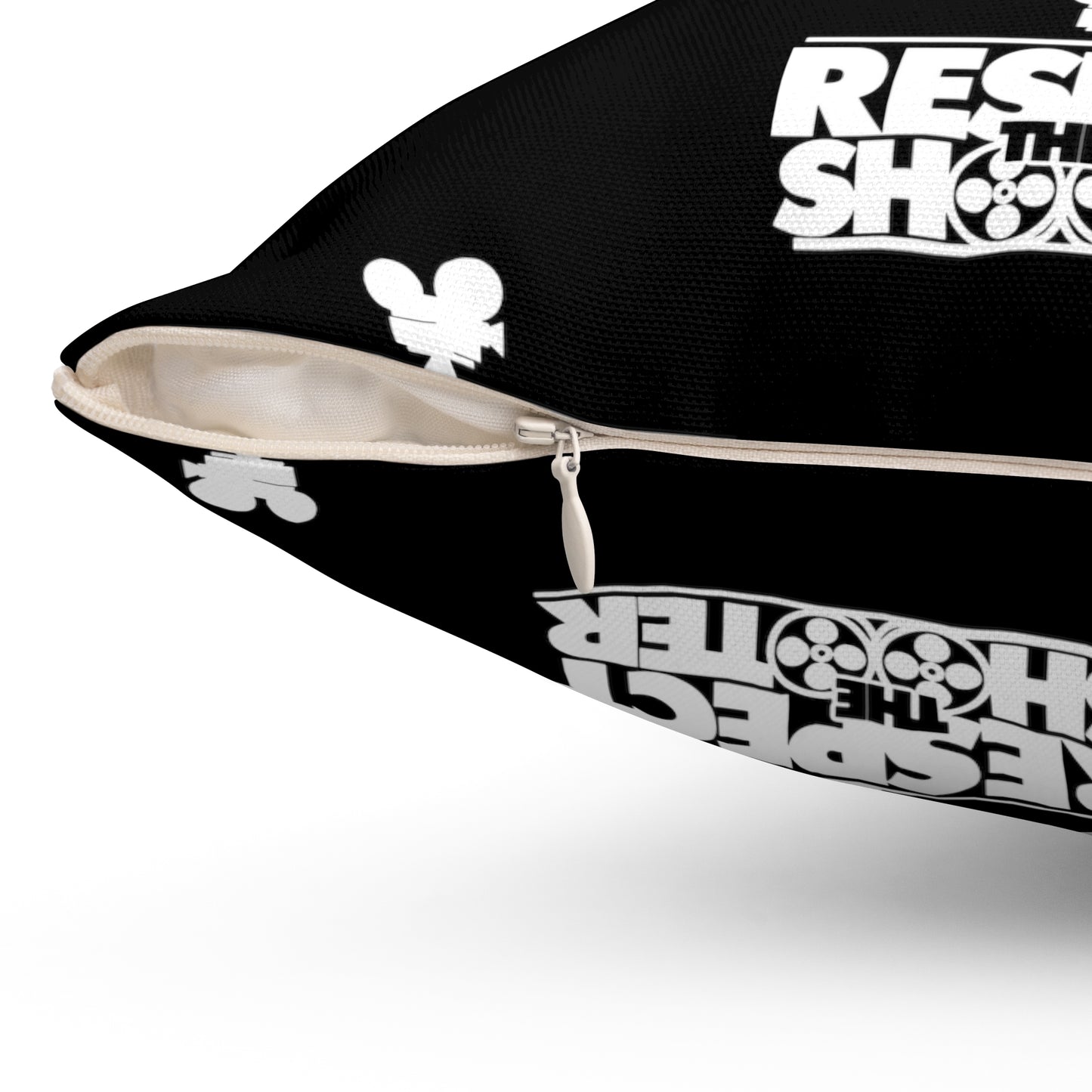 Respect The Shooter™ Square Pillow