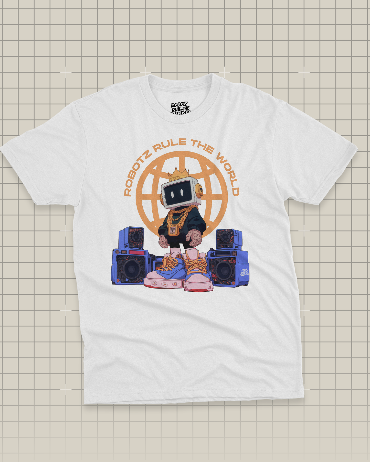 RobotzRuleTheWorld KING - T-Shirt