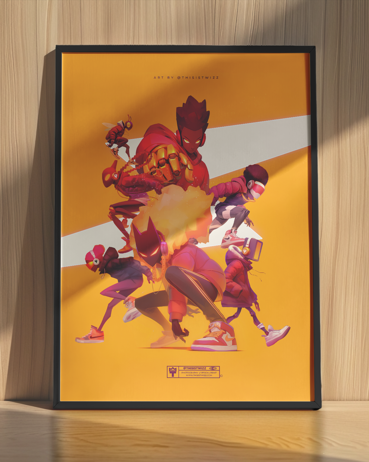 ThunderBotz ⚡: Energy & Motion Poster #004