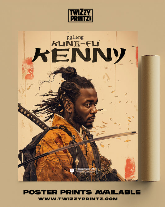 Kung-Fu Kenny "6:16" Matte Vertical Poster
