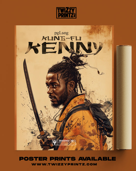 Kung-Fu Kenny "Meet The Grahams" Matte Vertical Poster